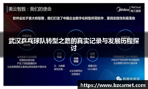 武汉乒乓球队转型之路的真实记录与发展历程探讨